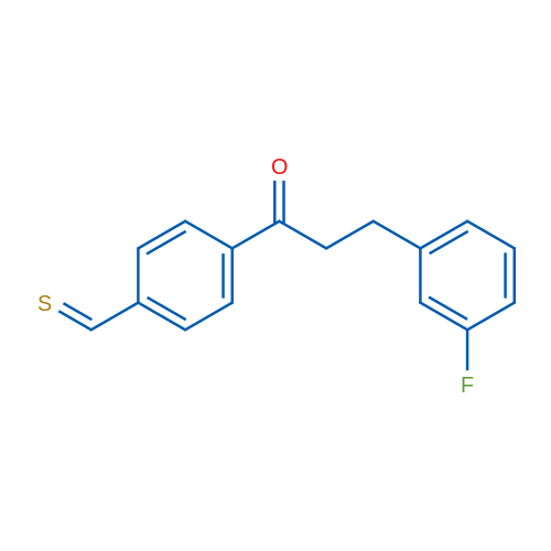 3-(3-Fluorophenyl)-4'-thiomethylpropiophenone 1g