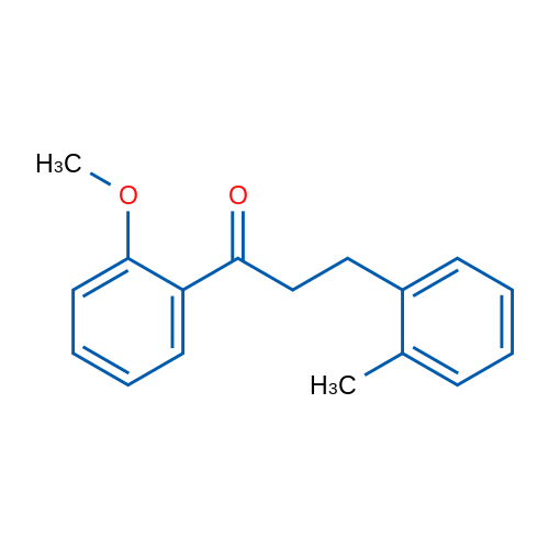 2'-Methoxy-3-(2-methylphenyl)propiophenone 1g