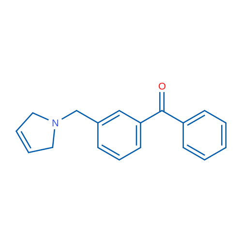 (3-((2,5-Dihydro-1H-pyrrol-1-yl)methyl)phenyl)(phenyl)methanone 1g