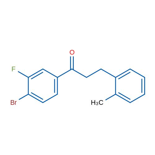 4'-Bromo-3'-fluoro-3-(2-methylphenyl)propiophenone 1g