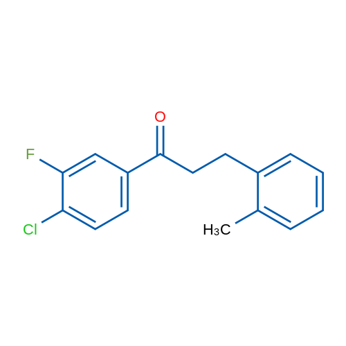 4'-Chloro-3'-fluoro-3-(2-methylphenyl)propiophenone 1g
