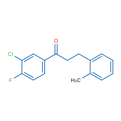 3'-Chloro-4'-fluoro-3-(2-methylphenyl)propiophenone 1g