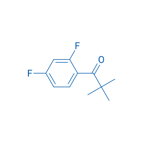 2',4'-Difluoro-2,2-dimethylpropiophenone 1g