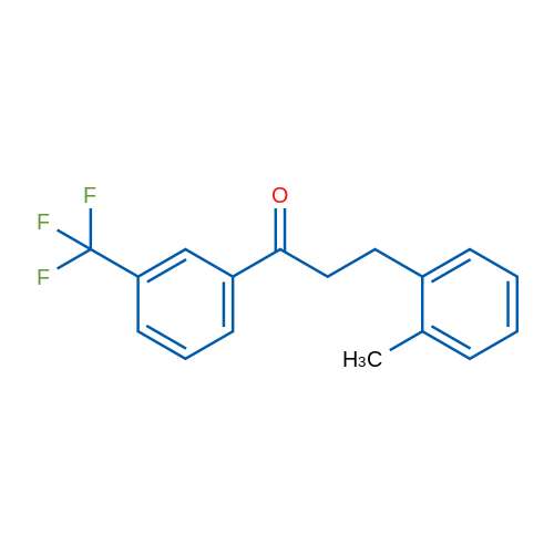 3-(2-Methylphenyl)-3'-trifluoromethylpropiophenone 1g