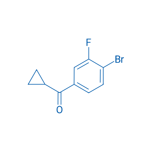 4-Bromo-3-fluorophenyl cyclopropyl ketone 250mg