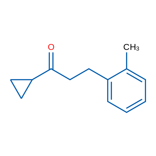 Cyclopropyl 2-(2-methylphenyl)ethyl ketone 1g