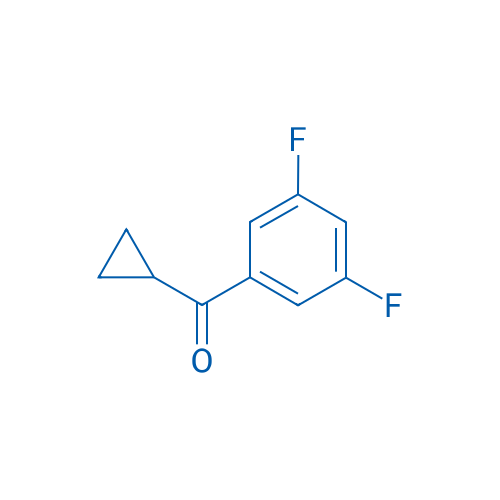 Cyclopropyl 3,5-difluorophenyl ketone 1g