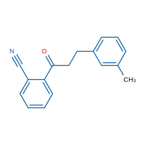 2'-Cyano-3-(3-methylphenyl)propiophenone 1g
