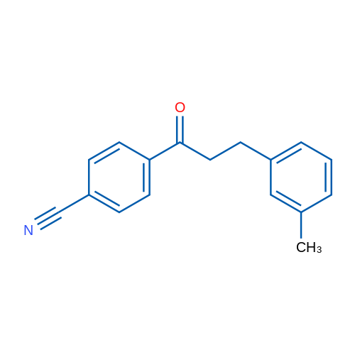4'-Cyano-3-(3-methylphenyl)propiophenone 1g