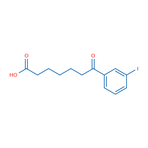 7-(3-Iodophenyl)-7-oxoheptanoic acid 1g