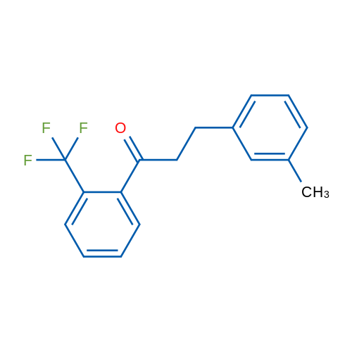 3-(3-Methylphenyl)-2'-trifluoromethylpropiophenone 1g
