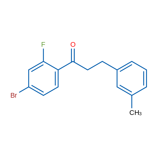 4'-Bromo-2'-fluoro-3-(3-methylphenyl)propiophenone 1g