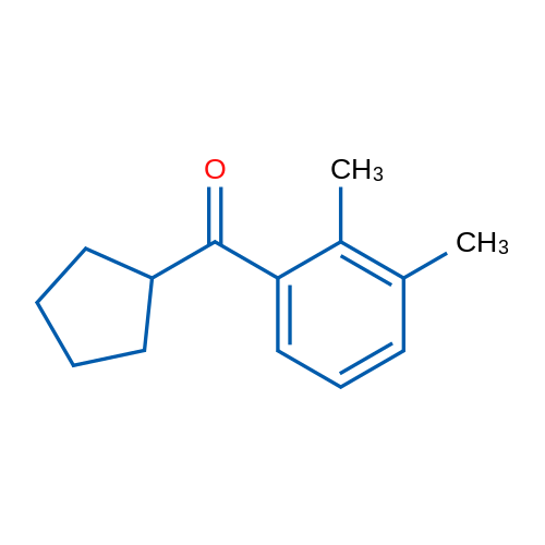 Cyclopentyl 2,3-dimethylphenyl ketone 1g