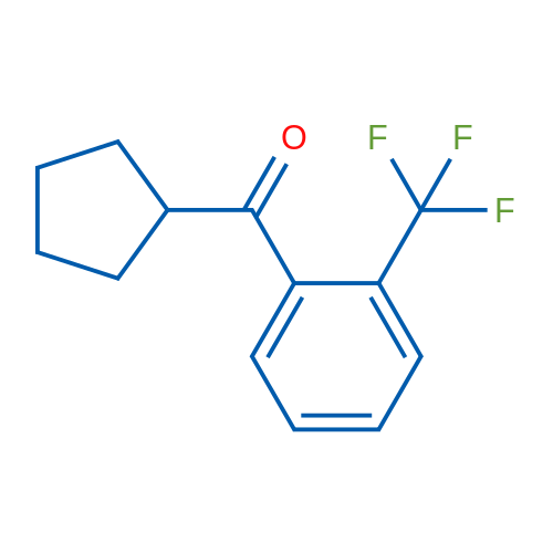 Cyclopentyl 2-trifluoromethylphenyl ketone 1g