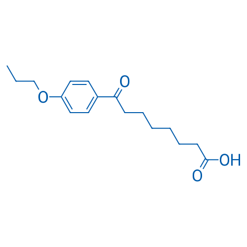 8-Oxo-8-(4-n-propoxyphenyl)octanoic acid 1g
