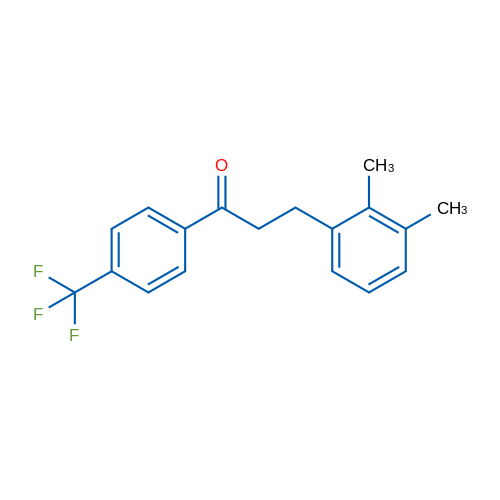 3-(2,3-Dimethylphenyl)-4'-trifluoromethylpropiophenone 1g