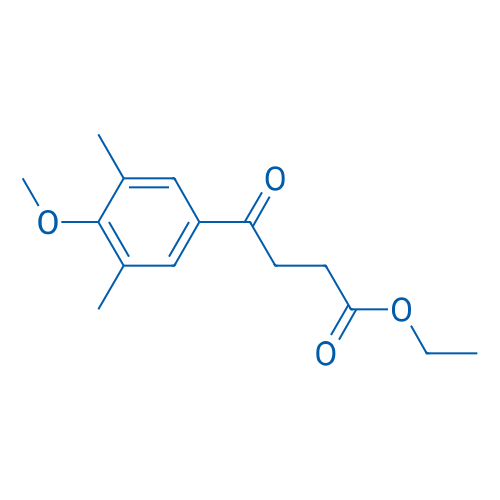 Ethyl 4-(3,5-dimethyl-4-methoxyphenyl)-4-oxobutyrate 1g