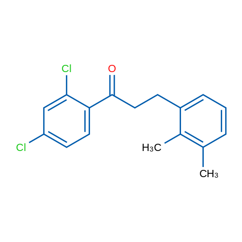 2',4'-Dichloro-3-(2,3-dimethylphenyl)propiophenone 1g