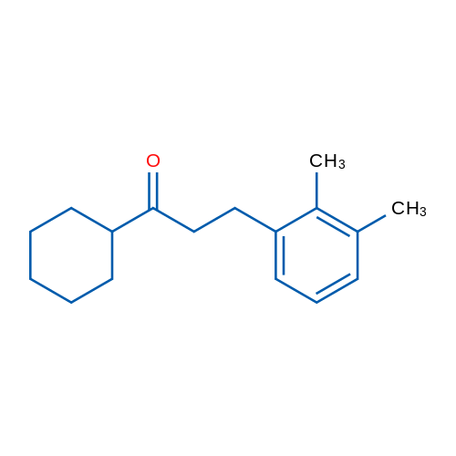 Cyclohexyl 2-(2,3-dimethylphenyl)ethyl ketone 1g
