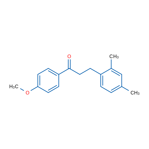 3-(2,4-Dimethylphenyl)-4'-methoxypropiophenone 1g