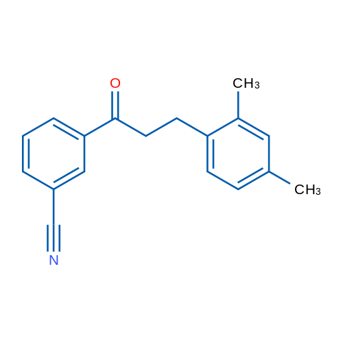 3'-Cyano-3-(2,4-dimethylphenyl)propiophenone 1g