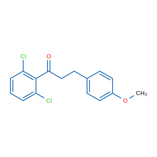 1-(2,6-Dichlorophenyl)-3-(4-methoxyphenyl)propan-1-one 1g
