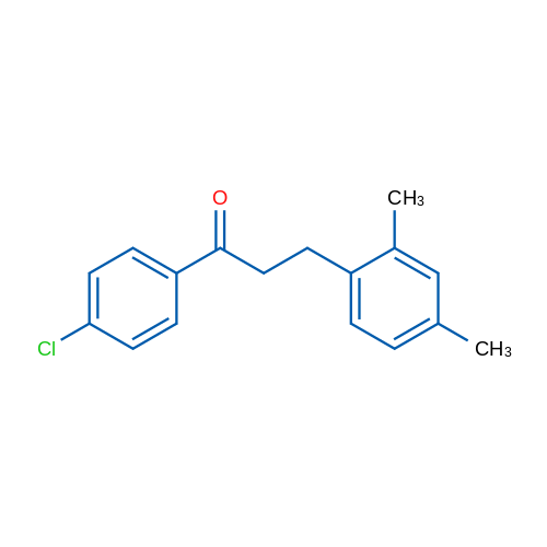 4'-Chloro-3-(2,4-dimethylphenyl)propiophenone 1g