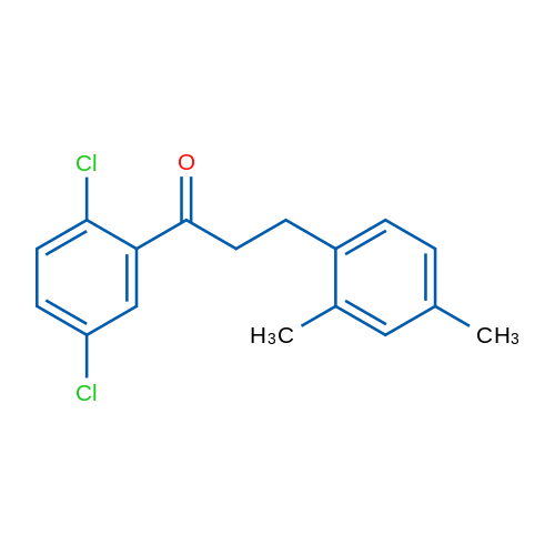 2',5'-Dichloro-3-(2,4-dimethylphenyl)propiophenone 1g