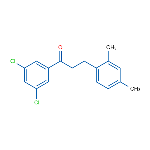 3',5'-Dichloro-3-(2,4-dimethylphenyl)propiophenone 1g