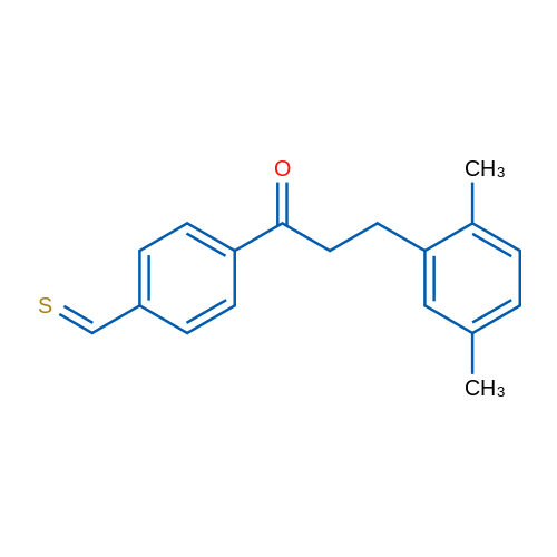 3-(2,5-Dimethylphenyl)-4'-thiomethylpropiophenone 1g
