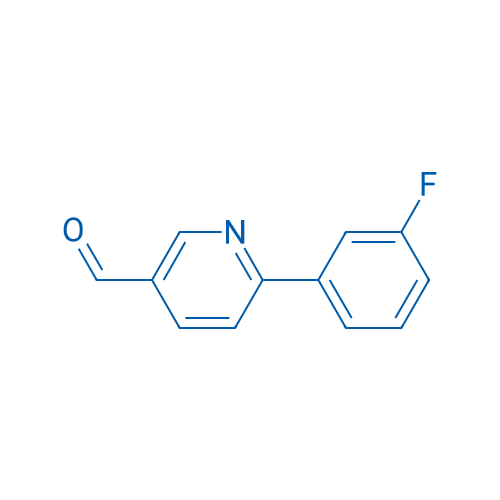 6-(3-Fluorophenyl)nicotinaldehyde 250mg