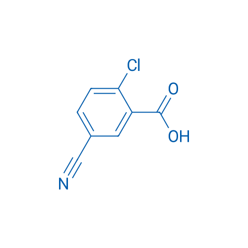 2-Chloro-5-cyanobenzoic acid 100mg