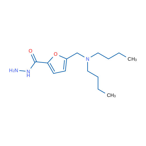 5-((Dibutylamino)methyl)furan-2-carbohydrazide 5g