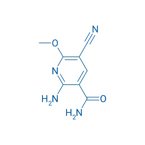 2-amino-5-cyano-6-methoxypyridine-3-carboxamide 250mg