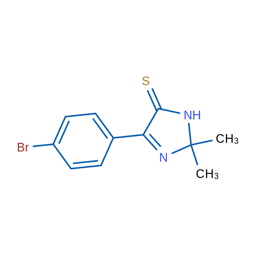 4-(4-Bromophenyl)-2,2-dimethyl-2,5-dihydro-1H-imidazole-5-thione 1g