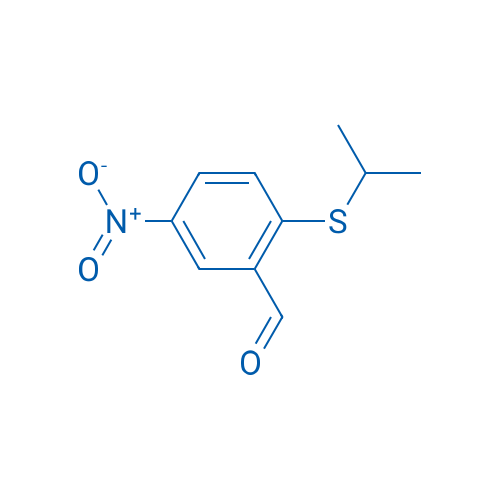 2-(Isopropylthio)-5-nitrobenzaldehyde 5g