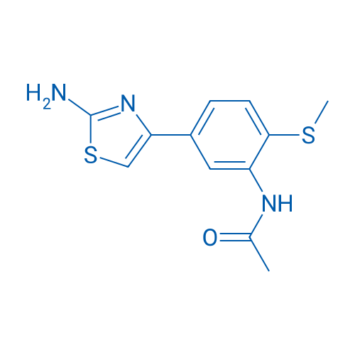 N-[5-(2-Amino-1,3-thiazol-4-yl)-2-(methylsulfanyl)phenyl]acetamide 5g