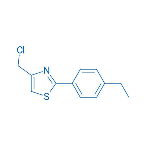 4-(Chloromethyl)-2-(4-ethylphenyl)thiazole 1g