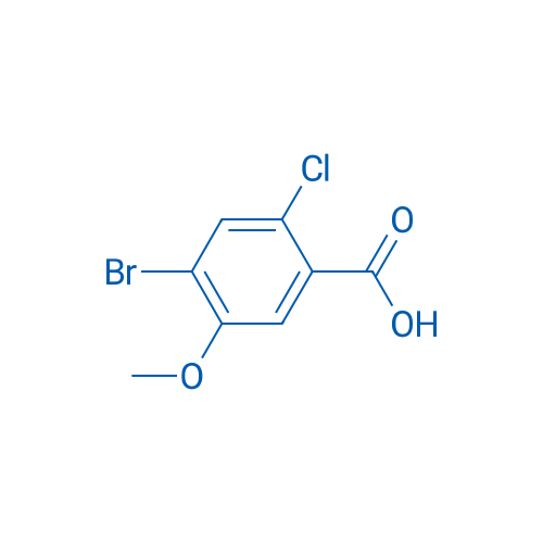 4-bromo-2-chloro-5-methoxybenzoic acid 1g