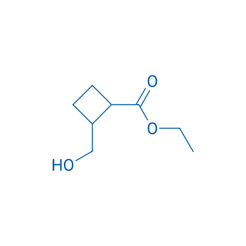 ethyl 2-(hydroxymethyl)cyclobutane-1-carboxylate 250mg
