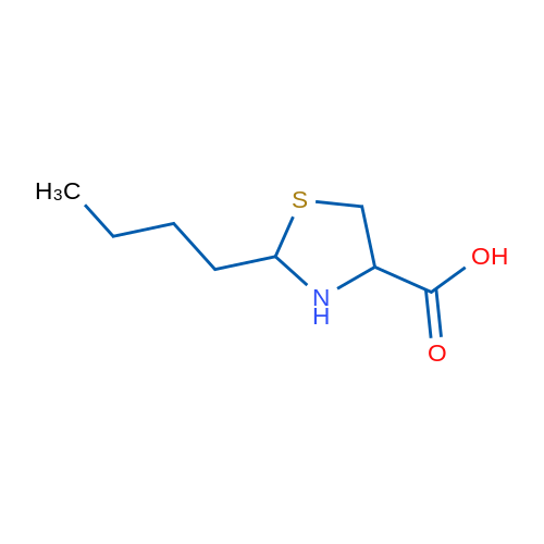 2-Butylthiazolidine-4-carboxylic acid 1g