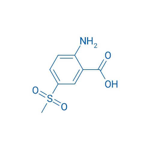 2-Amino-5-(methylsulfonyl)benzoic acid 100mg