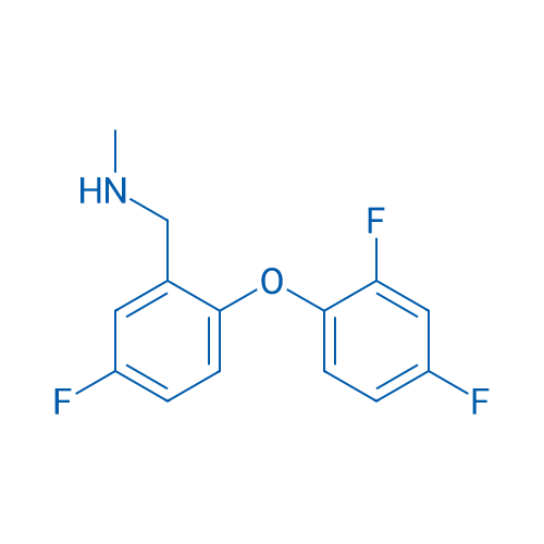 1-(2-(2,4-Difluorophenoxy)-5-fluorophenyl)-N-methylmethanamine 1g