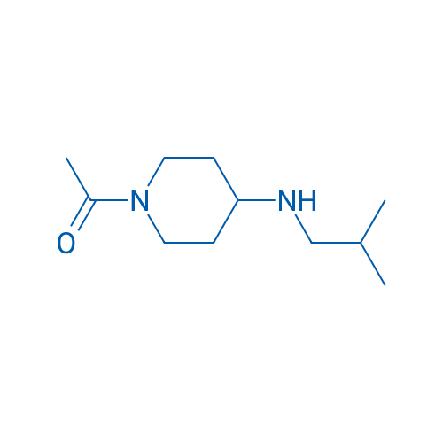 1-(4-(Isobutylamino)piperidin-1-yl)ethanone 250mg