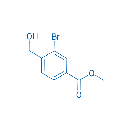 Methyl 3-bromo-4-(hydroxymethyl)benzoate 5g