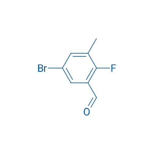 5-Bromo-2-fluoro-3-methylbenzaldehyde 250mg