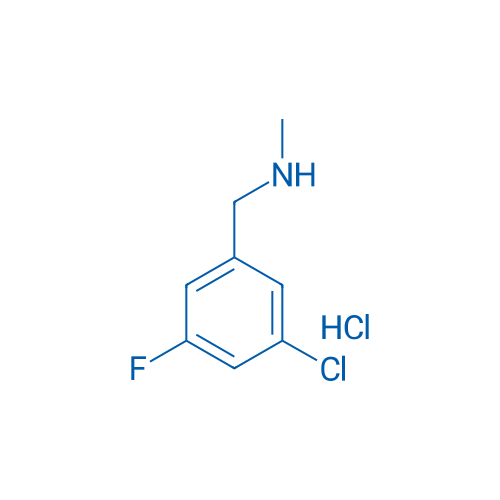 1-(3-Chloro-5-fluorophenyl)-N-methylmethanamine hydrochloride 1g