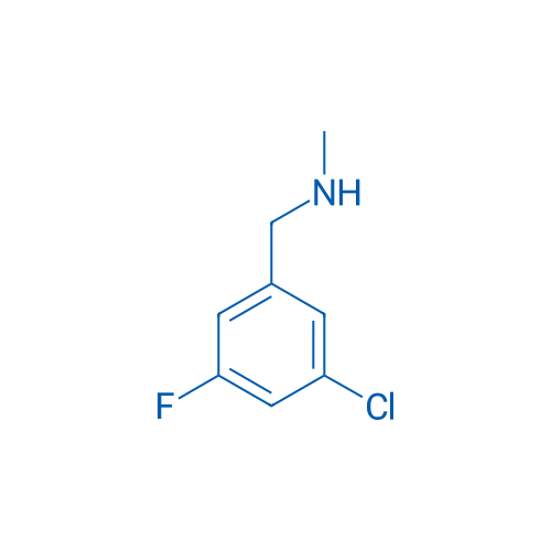 1-(3-Chloro-5-fluorophenyl)-N-methylmethanamine 100mg
