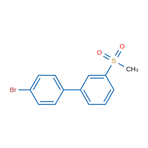 4'-Bromo-3-(methylsulfonyl)-1,1'-biphenyl 1g