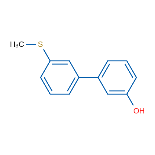 3'-(Methylthio)-[1,1'-biphenyl]-3-ol 5g